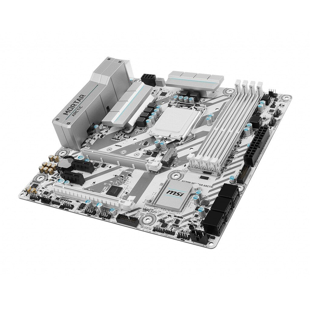 MSI MAINBOARD (เมนบอร์ด) 1151 H270M MORTAR ARCTIC