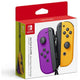 Nintendo Switch Joy Con Controller Neon Purple & Neon Orange