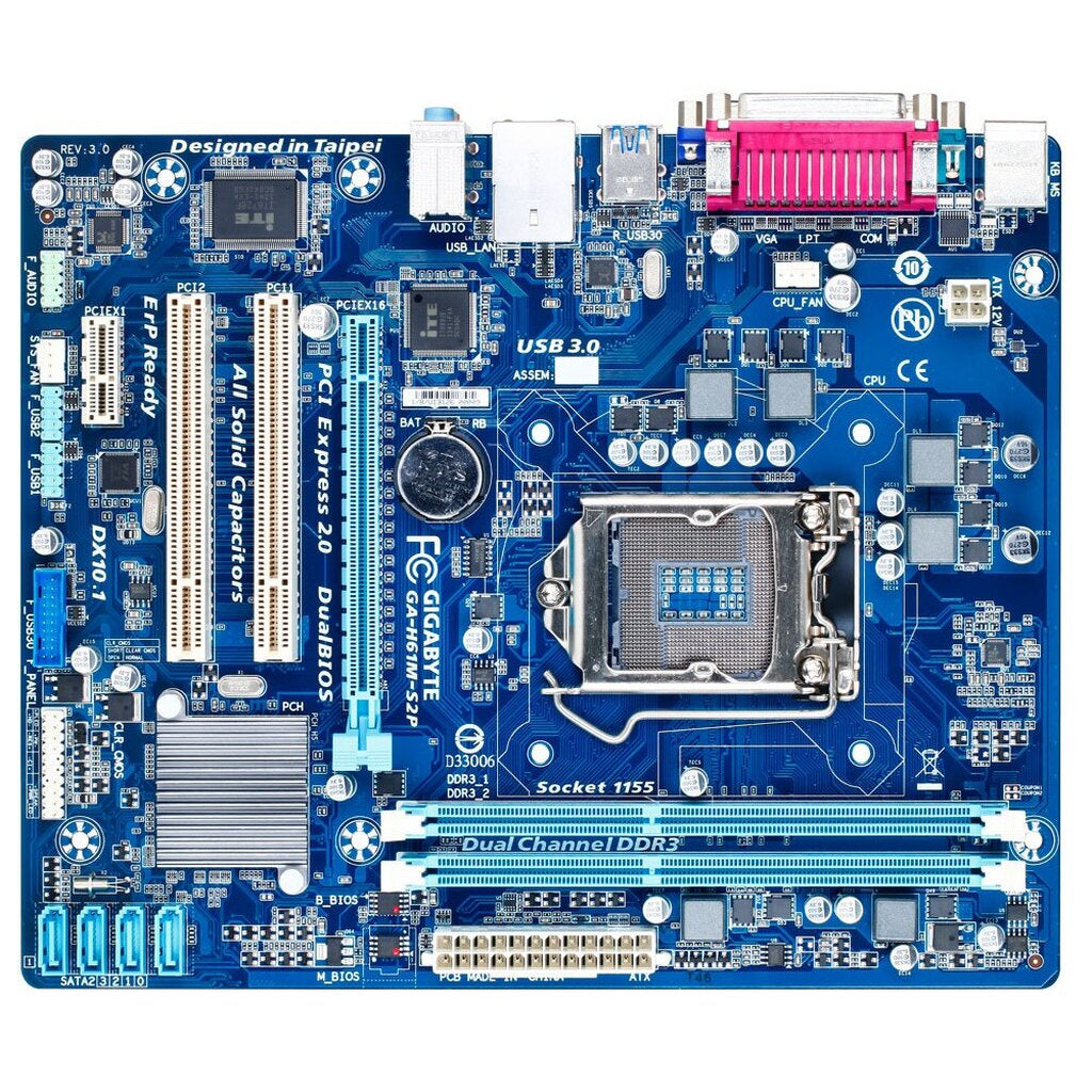 GIGABYTE GA-H61M-DS2 MAINBOARD (เมนบอร์ด) (REV. 2.2)