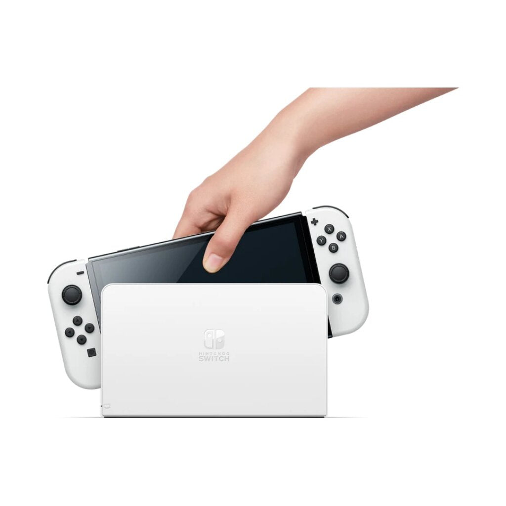 NINTENDO SWITCH OLED CONSOLE WHITE เครื่องเกมคอนโซล