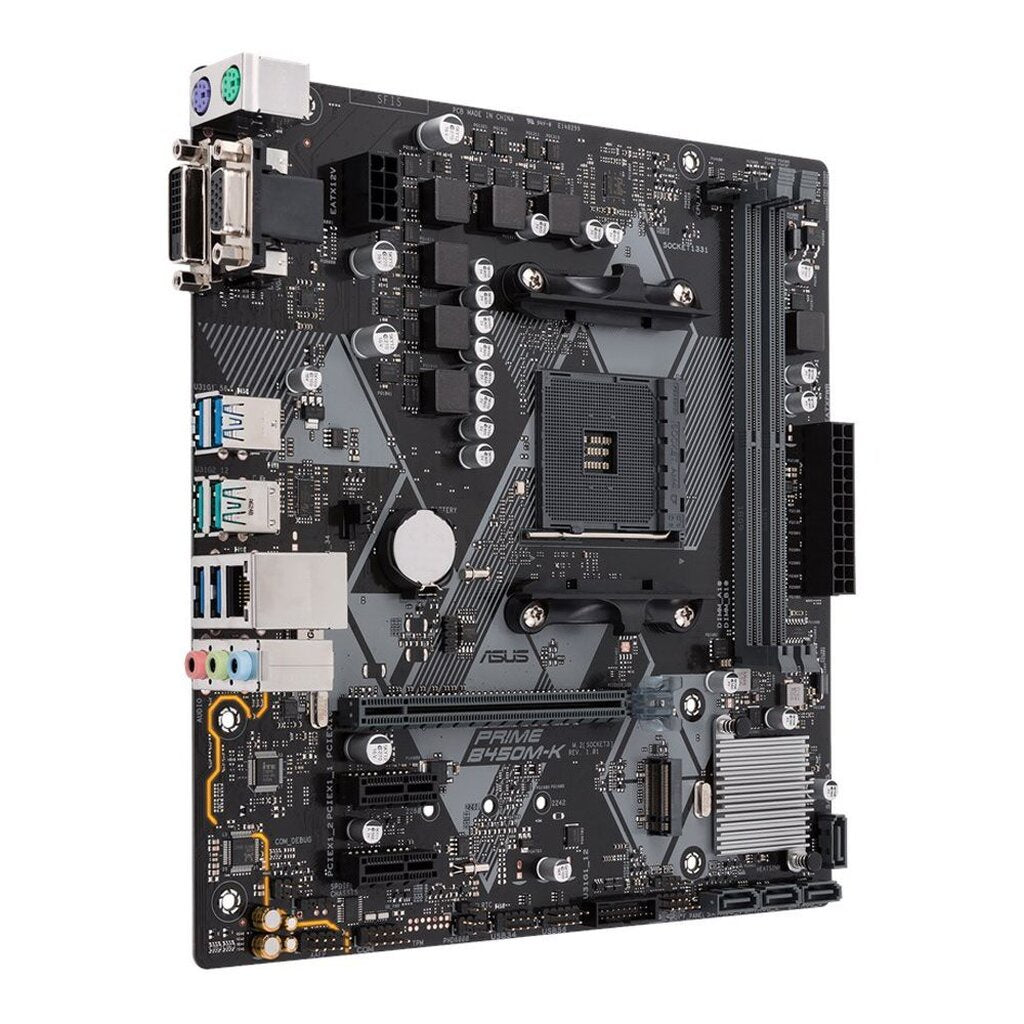 ASUS MAINBOARD (เมนบอร์ด) AM4 PRIME B450M-K