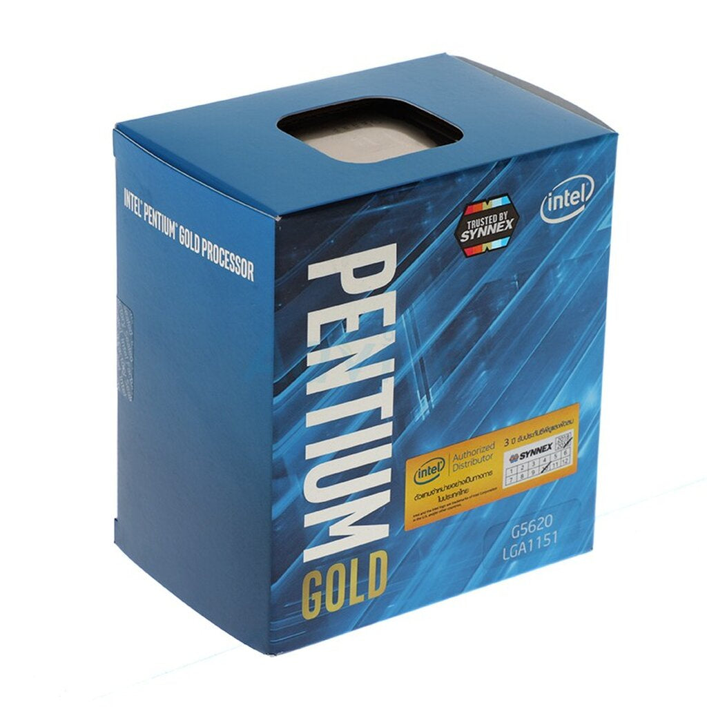 INTEL CPU (ซีพียู) 1151 PENTIUM GOLD G5620 รับประกัน 3 ปี