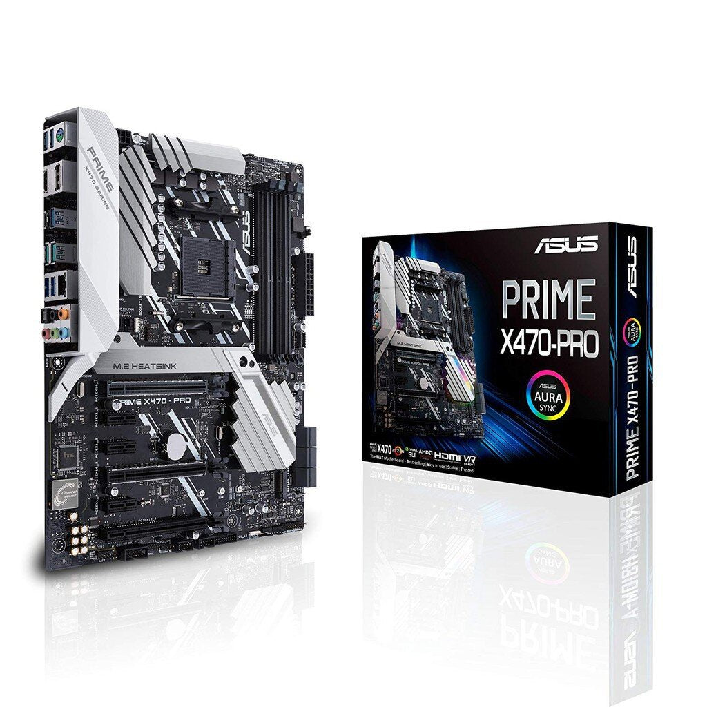 ASUS MAINBOARD (เมนบอร์ด) AM4 PRIME X470-PRO