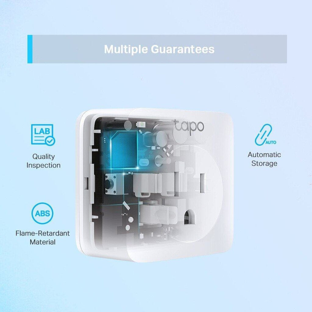 TP-LINK TAPO P100 สั่งเปิด-ปิดอุปกรณ์ไฟฟ้าผ่านแอพ WIFI SMART PLUG MINI WIRELESS SOCKET