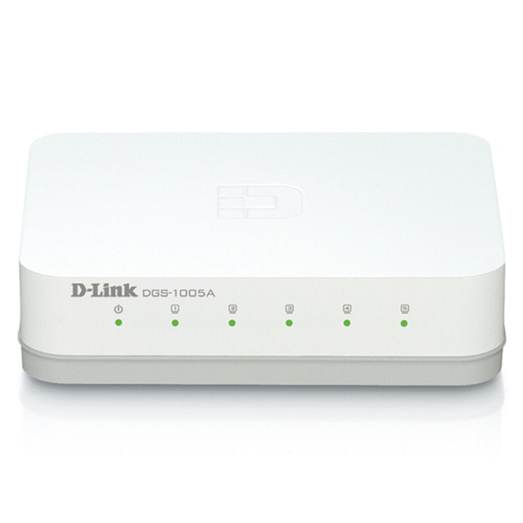 D-LINK DGS-1005A 5-PORT 10/100/1000MBPS UNMANAGED GIGABIT SWITCH