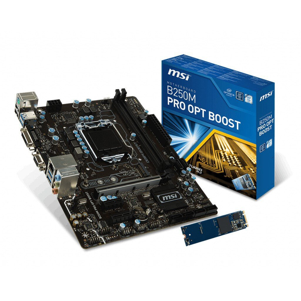 MSI MAINBOARD (เมนบอร์ด) 1151 B250M PRO OPT BOOST