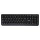 OKER KB-318 BLACK SLIM+DESKTOP KEYBOARD USB WATERPOOF KEYBOARD รับประกัน1ปี