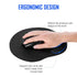 OKER PA-01 BLUE GEL WARE MOUSE-PAD แผ่นรองเมาส์ มีที่รองข้อมือ