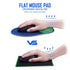 OKER PA-01 BLACK GEL WARE MOUSE-PAD แผ่นรองเมาส์ มีที่รองข้อมือ