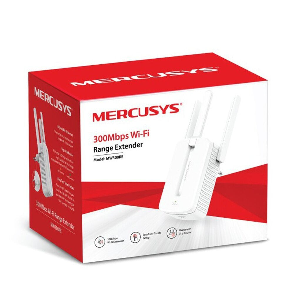 MERCUSYS MW300RE / ME30 ตัวขยายสัญญาณ WIFI AMPLIFIER WIFI RANGE EXTENDER REPEATER ประกัน 3ปี