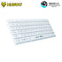 NUBWO NK-35 WHITE MERCURY PORTABLE BUSINESS KEYBOARD คีย์บอร์ดUSB ประกันศูนย์ 1 ปี