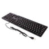 OKER KB-318 SLIM+DESKTOP KEYBOARD USB WATERPOOF KEYBOARD รับประกัน 1ปี