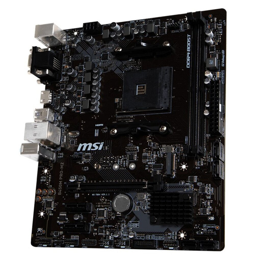 MSI B450M PRO-M2 V2 MAINBOARD (เมนบอร์ด) AM4