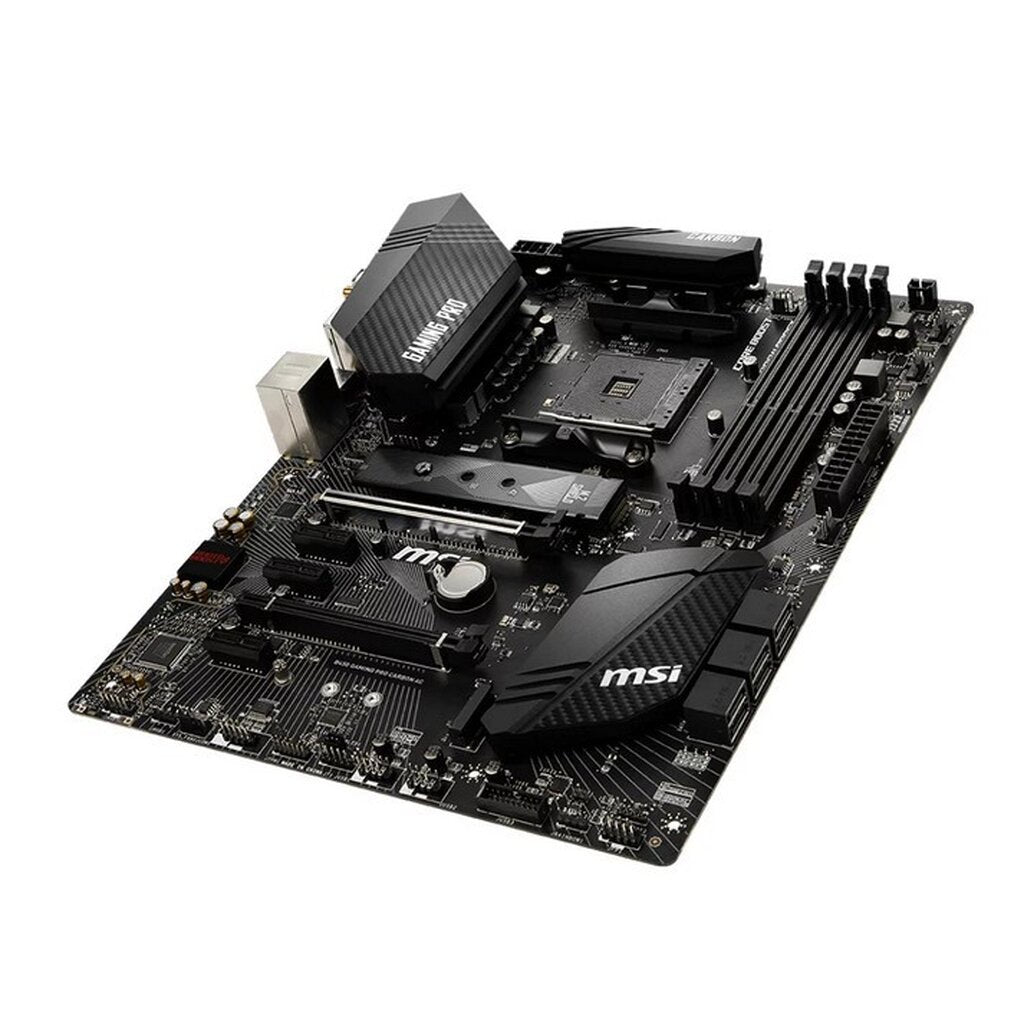 MSI MAINBOARD (เมนบอร์ด) AM4 B450 GAMING PRO CARBON AC