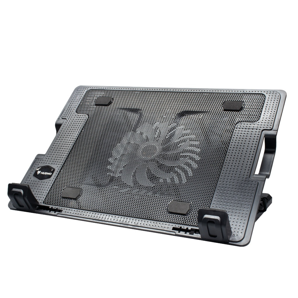 NUBWO NF-235 KARISHMA COOLING PAD (อุปกรณ์ระบายความร้อนโน้ตบุ๊ค) (BLACK) ประกัน 1 ปี