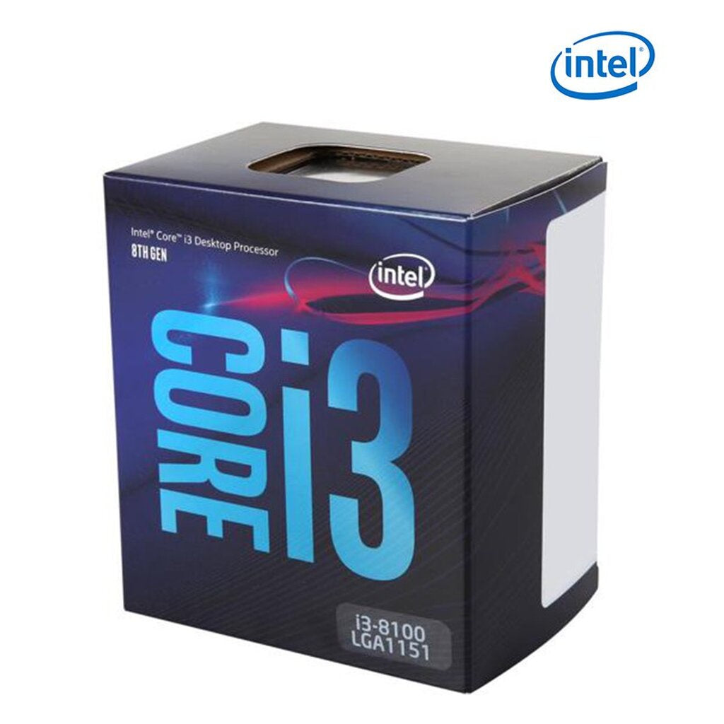 INTEL CPU CORE I3 - 8100 LGA 1151V2 (ORIGINAL) รับประกันสินค้า 3 ปี