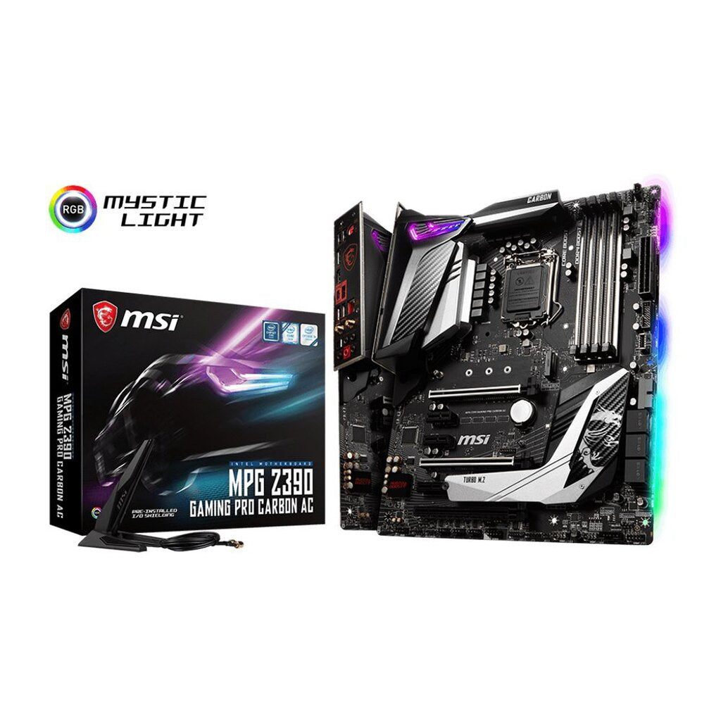 MSI MAINBOARD (เมนบอร์ด) 1151 MPG Z390 GAMING PRO CARBON AC