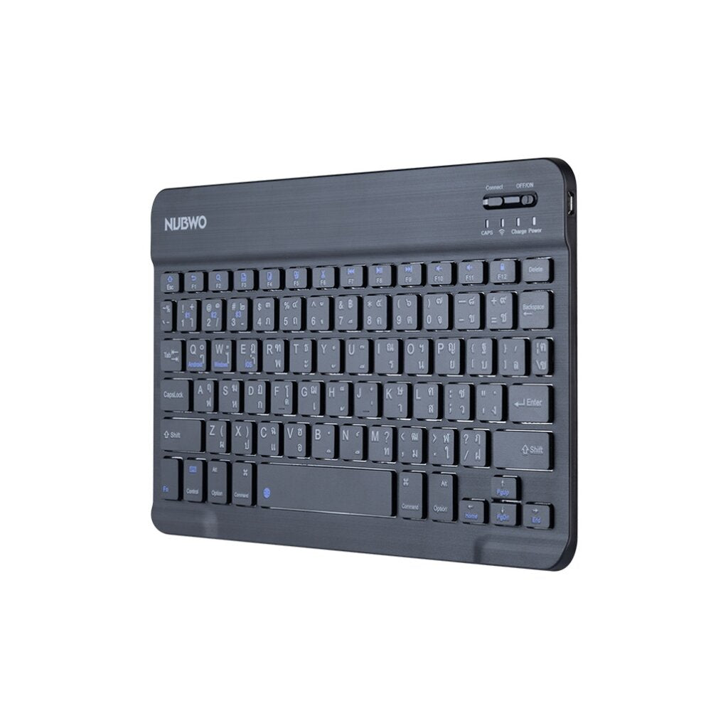 Nubwo คีย์บอร์ดบลูทูธรุ่น NKB100 คีย์บอร์ดไร้สายบลูทูธเชื่อมง่าย