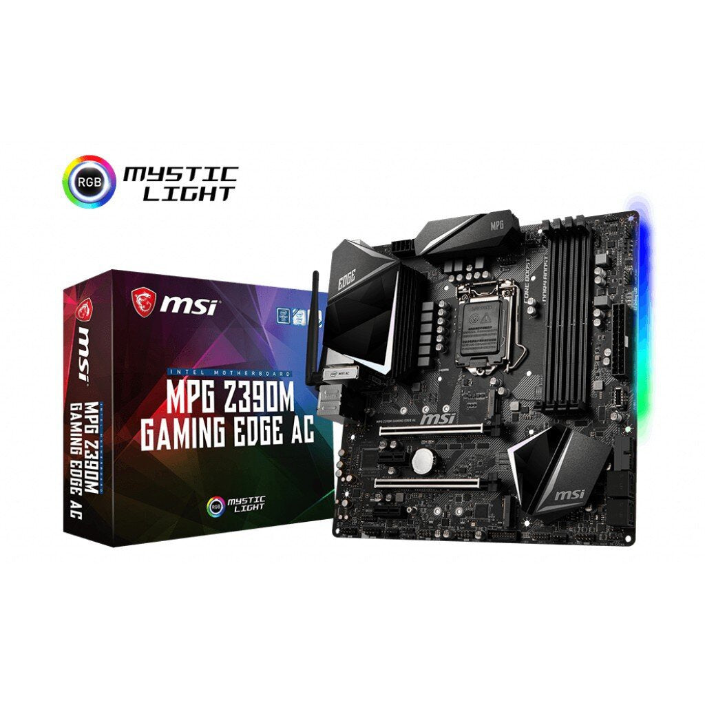 MSI MAINBOARD (เมนบอร์ด) 1151 Z390M GAMING EDGE AC