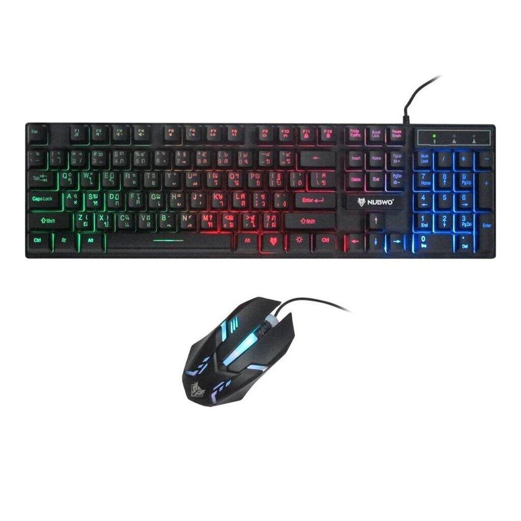 NUBWO NKM-623 SAVITAR BLACK COMBO SET KEYBOARD+MOUSE