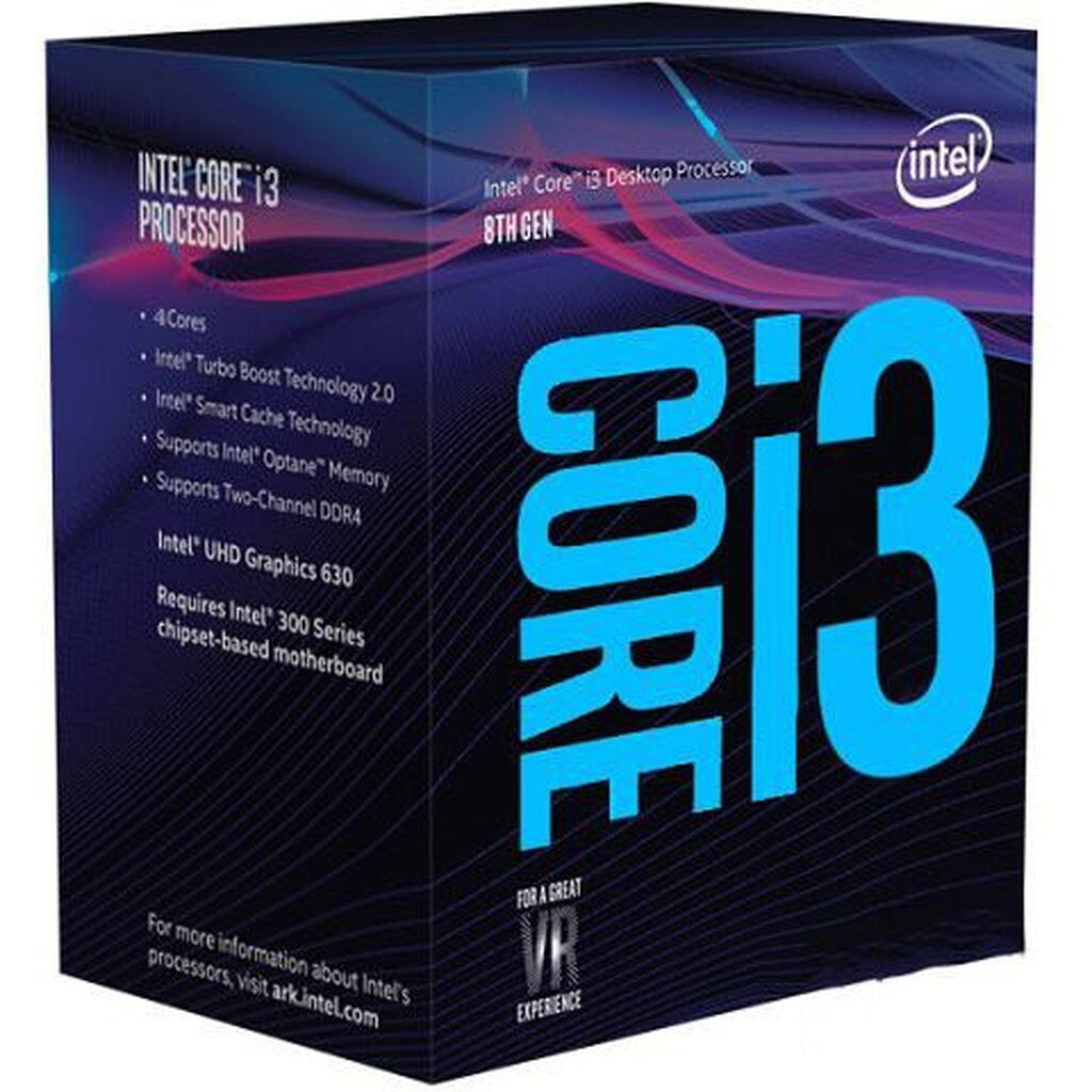 INTEL CPU CORE I3 - 8100 LGA 1151V2 (ORIGINAL) รับประกันสินค้า 3 ปี