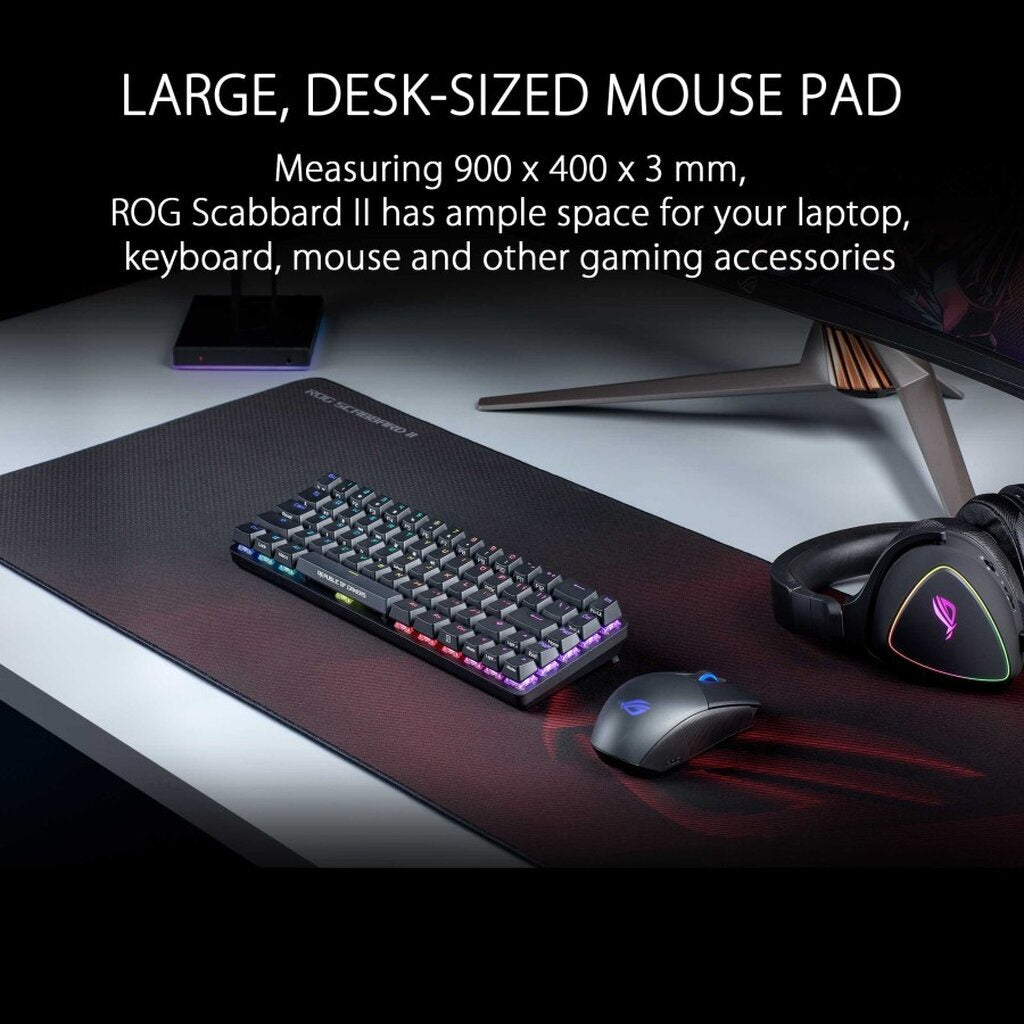 ASUS NC08 ROG SCABBARD II MEDIUM SIZE MOUSE PAD