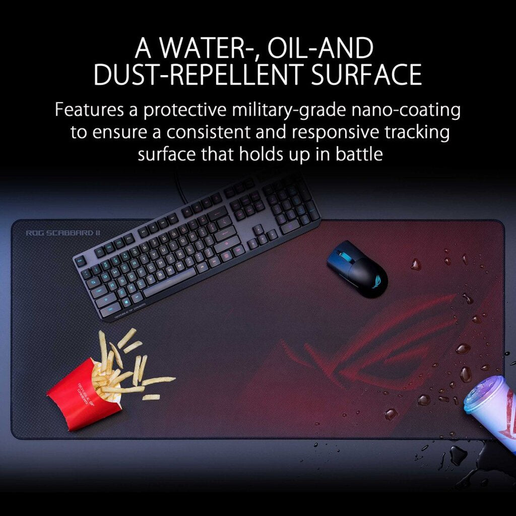 ASUS NC08 ROG SCABBARD II EXTENDED SIZE MOUSE PAD