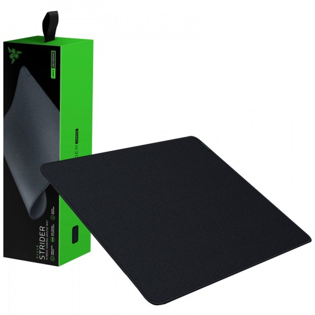 RAZER STRIDER LARGE BLACK HYBRID MOUSE MAT WITH A SOFT BASE AND SMOOTH GLIDE