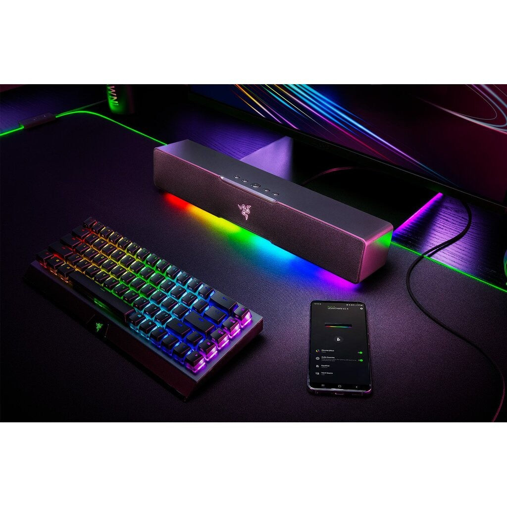 Razer Leviathan V2 X PC Gaming Soundbar ลำโพงเกมส์มิ่ง รับประกัน 1ปี