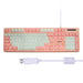 OKER KB-911 ROSE PINK GAMING KEYBOARD BACKLIT