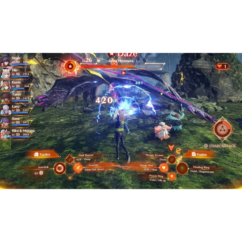 Xenoblade Chronicles 3 Switch แผ่นเกม Nintendo Joy-Con