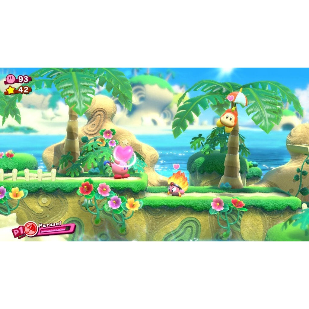 Kirby Star Allies Switch แผ่นเกม Nintendo Joy-Con