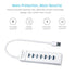 USB HUB 3.0 High Speed 7 Port สีขาว 30cm ฮับขยาย USB แล็ปท็อป PC