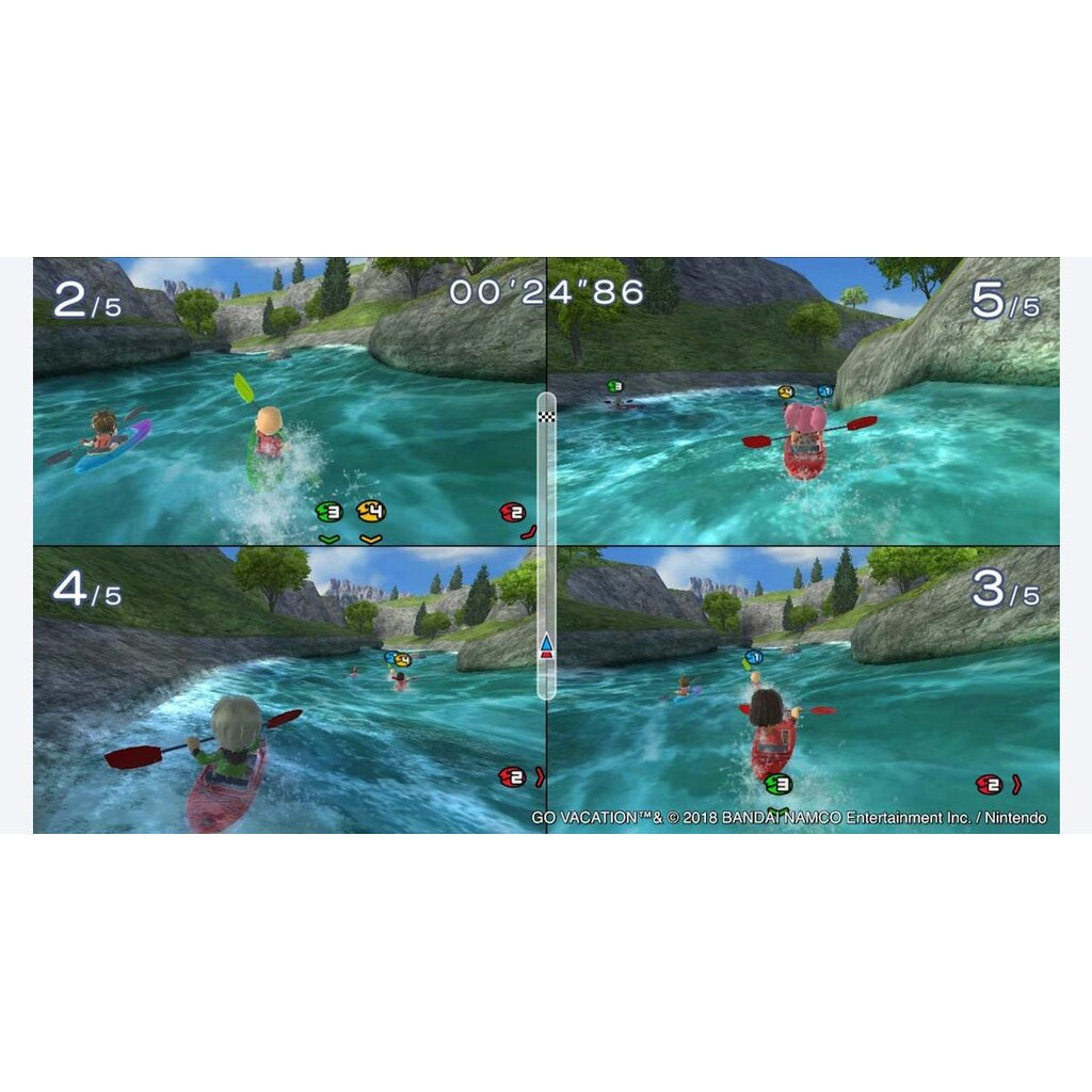 Go Vacation Switch แผ่นเกม Nintendo Joy-Con