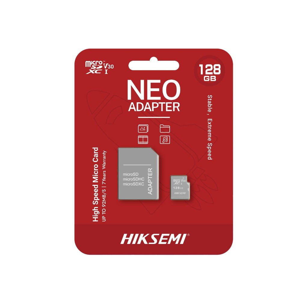 HIKSEMI NEO ADAPTER TF C1 128 GB HIGH SPEED MICRO CARD รับประกันศูนย์ 7ปี