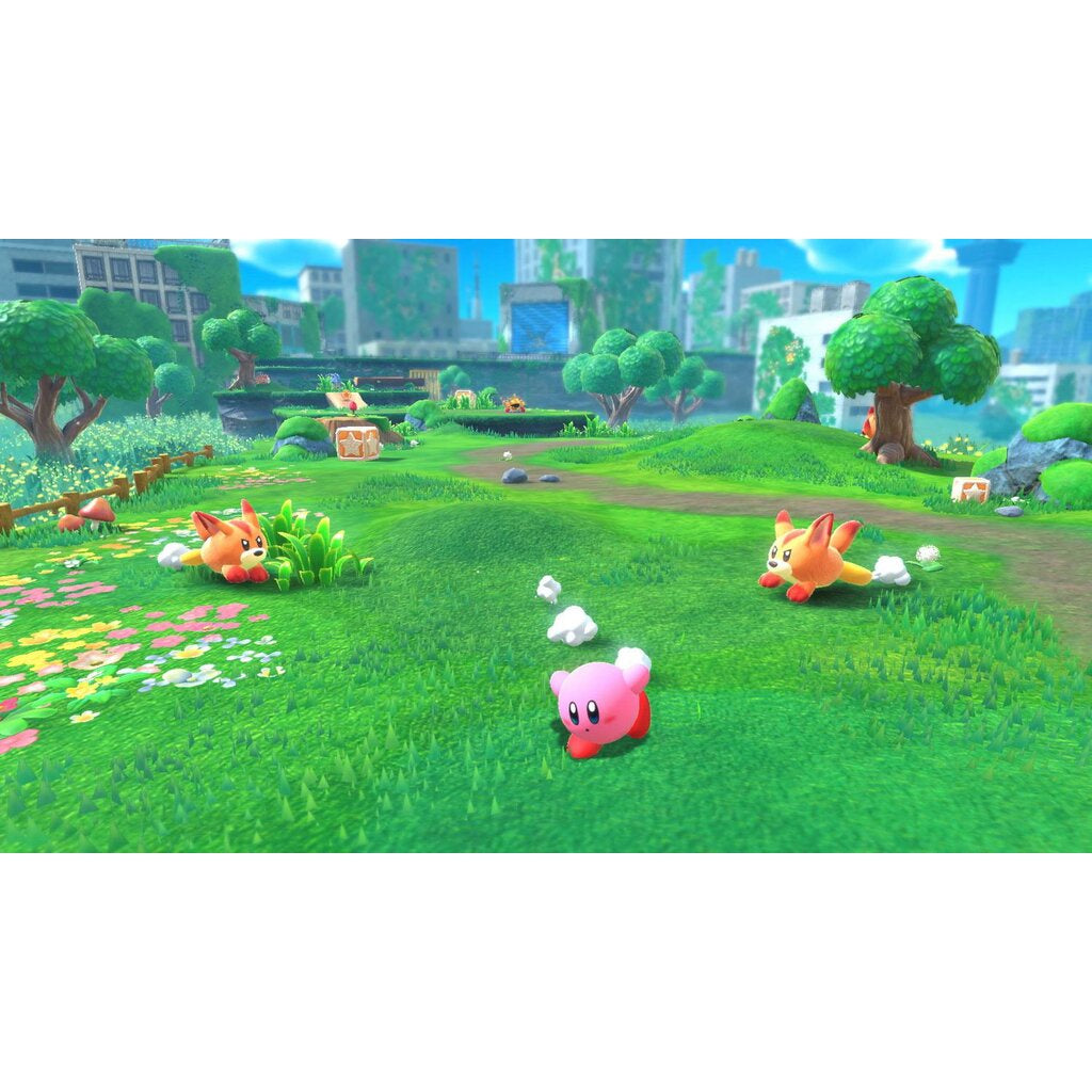 Kirby Forgotten Land Switch แผ่นเกม Nintendo Joy-Con