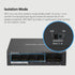 MERCUSYS MS106LP 6-PORT 10/100MBPS DESKTOP SWITCH WITH 4-PORT POE+ รับประกัน 3ปี