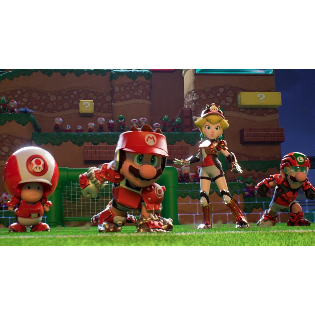 Mario Strikers Battle Switch แผ่นเกม Nintendo Joy-Con