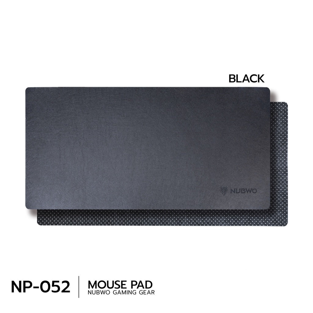 NUBWO NP052 BLACK MOUSE PAD แผ่นรองเมาส์แผ่นยาว