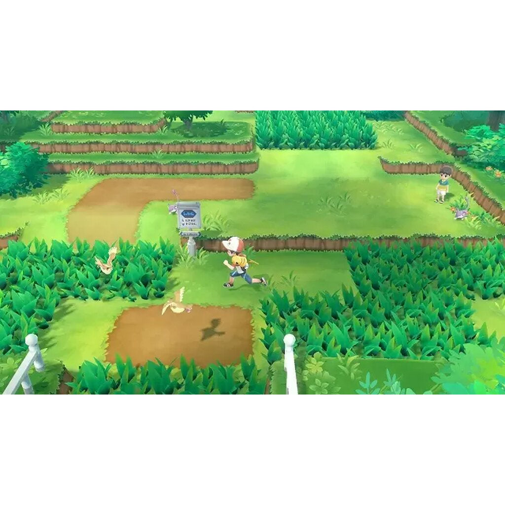 Pokemon Let's Go Eevee Switch แผ่นเกม Nintendo Joy-Con