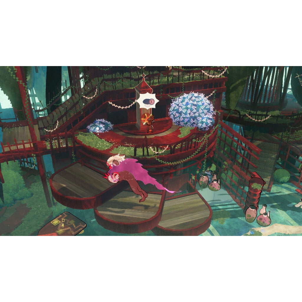 Cereza and the Lost Demon Switch แผ่นเกม Nintendo Joy-Con