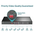 TP-LINK TL-SL1226P 24-PORT 10/100MBPS+2-PORT GIGABIT UNMANAGED POE+SWITCH LIMITED LIFE TIME