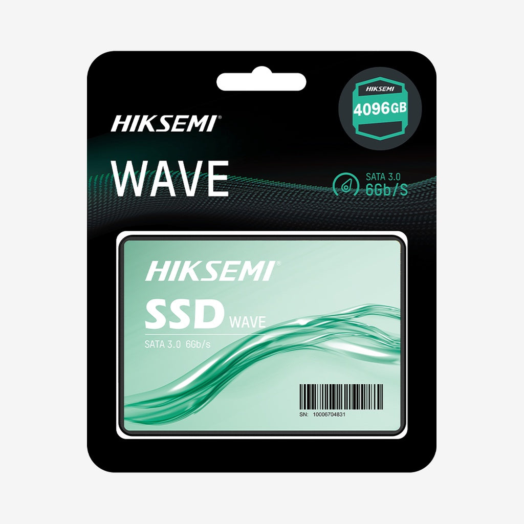 HIKSEMI WAVE(S) CONSUMER SSD 4096GB SATA III READ 510 MB/S WRITE 460 MB/S รับประกัน 3 ปี