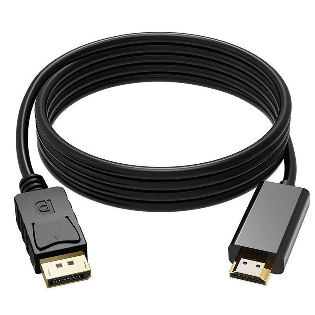 (778)  สายแปลง DISPAYPORT TO HDMI 3 เมตร รองรับ 4K Full HD For PC HDTV