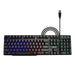 OKER K628 BLACK WARRIOR BACKLIT GAMING KEYBOARD