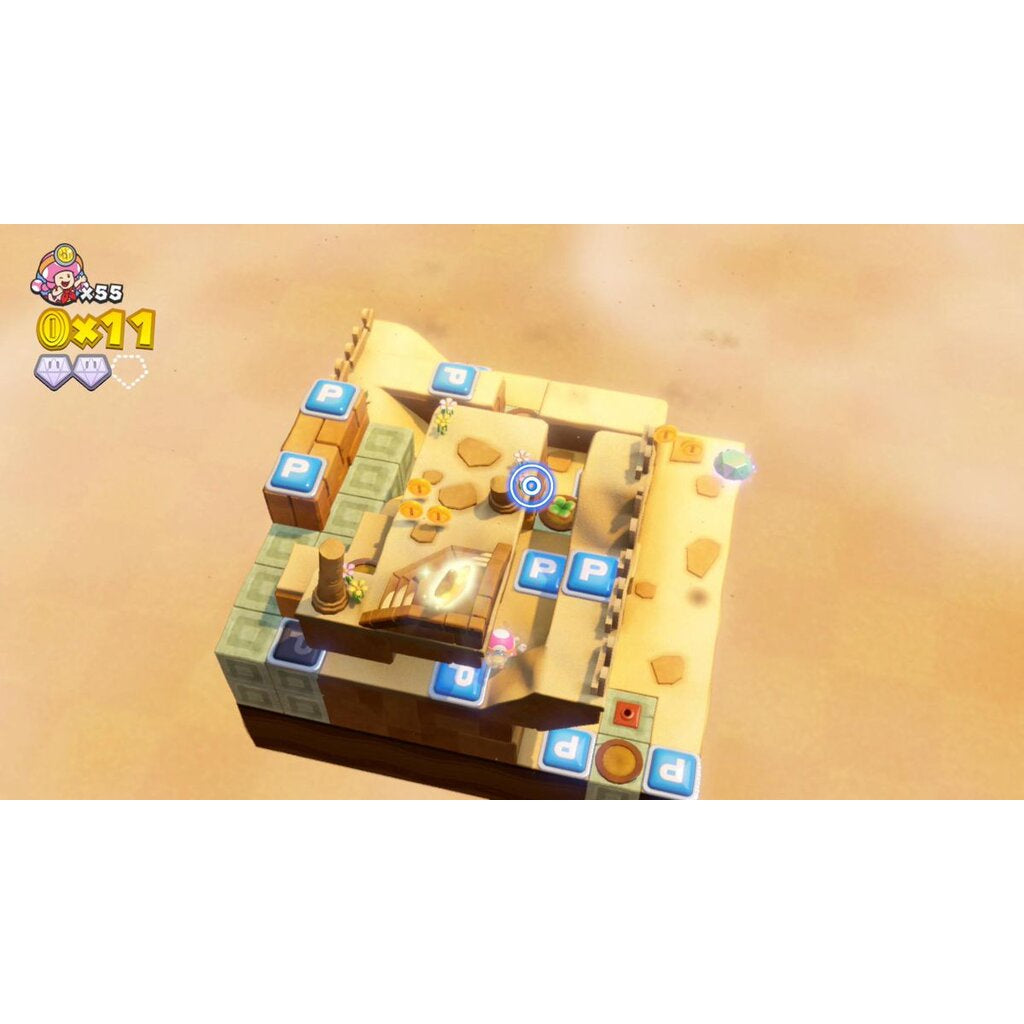 Captain Toad Tracker Switch แผ่นเกม Nintendo Joy-Con