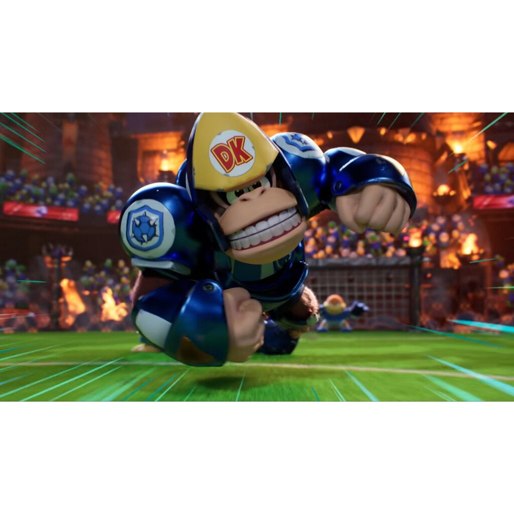 Mario Strikers Battle Switch แผ่นเกม Nintendo Joy-Con