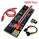 Riser Card 009S Plus สายไรเซอร์การ์ดจอ PCIE มีไฟ LED บอกสถานะ for Bitcoin