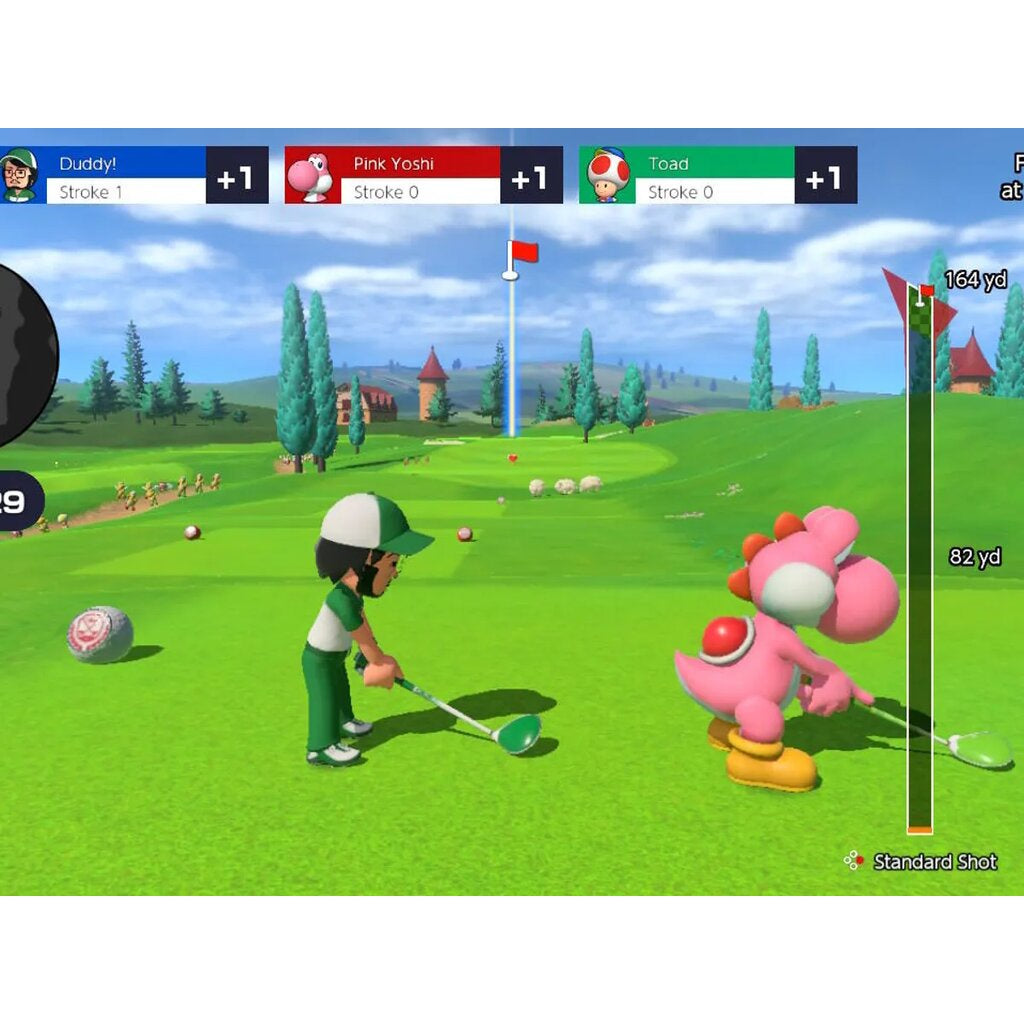 Mario Golf Super Rush Switch แผ่นเกม Nintendo Joy-Con
