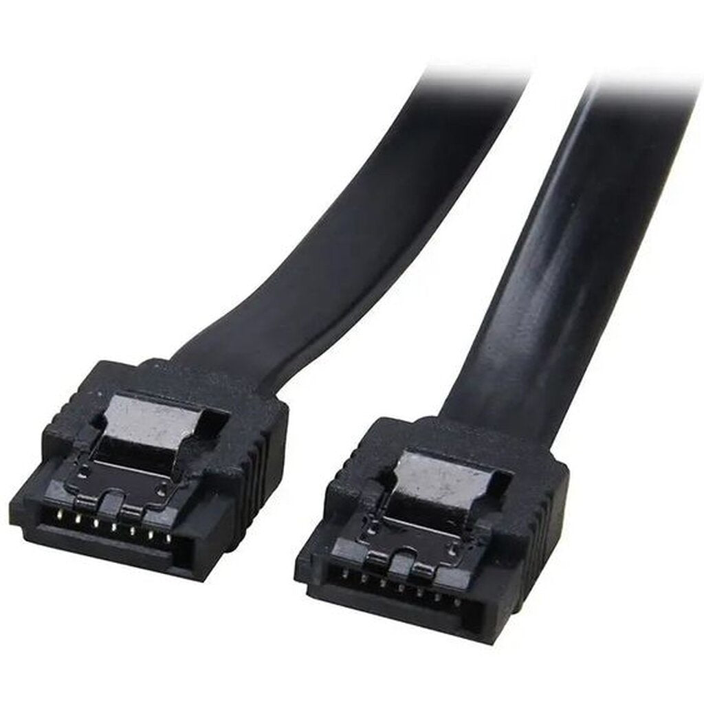 สาย SATA3.0 ขนาด 40 เซนติเมตร สีดำ รองรับความเร็ว 6 Gbps SATA2.0 SATA3.0